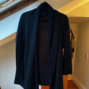 Never worn black cashmere cardigan from Nordstrom!